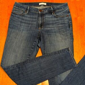 Loft curvy skinny jeans, size 8